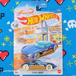 Avant Garde (Blue) - HW Winter - Hot Wheels Basic NOC (2021)